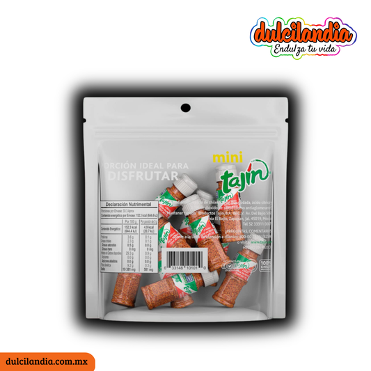 Chile en Polvo Mini Tajín Clásico Botellas 10g TAJÍN Bolsa c/10