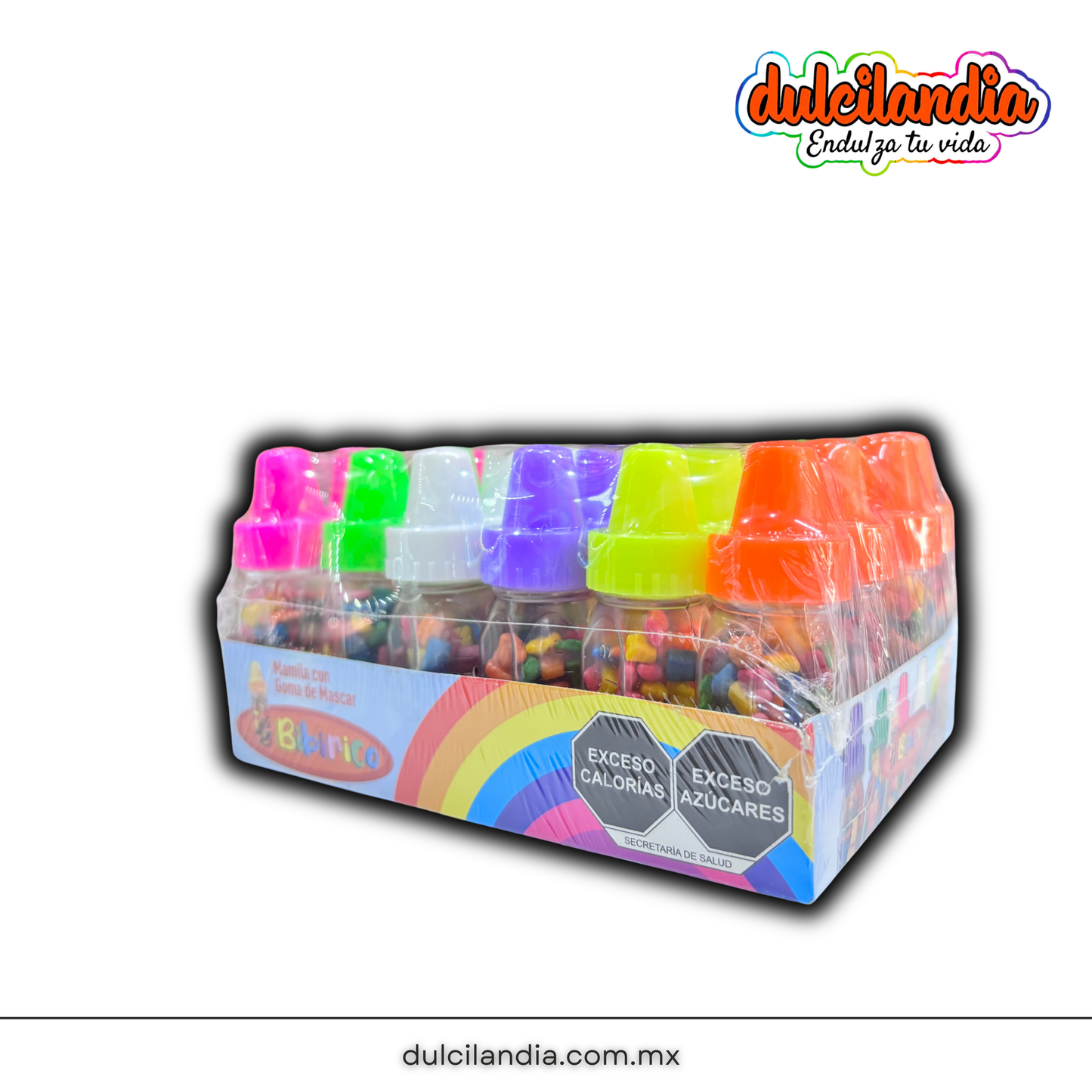 Chicles Biberón / Mamila BIBIRICO Caja c/24