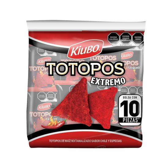 Totopos Extremo 33g KIUBO Bolsa c/10