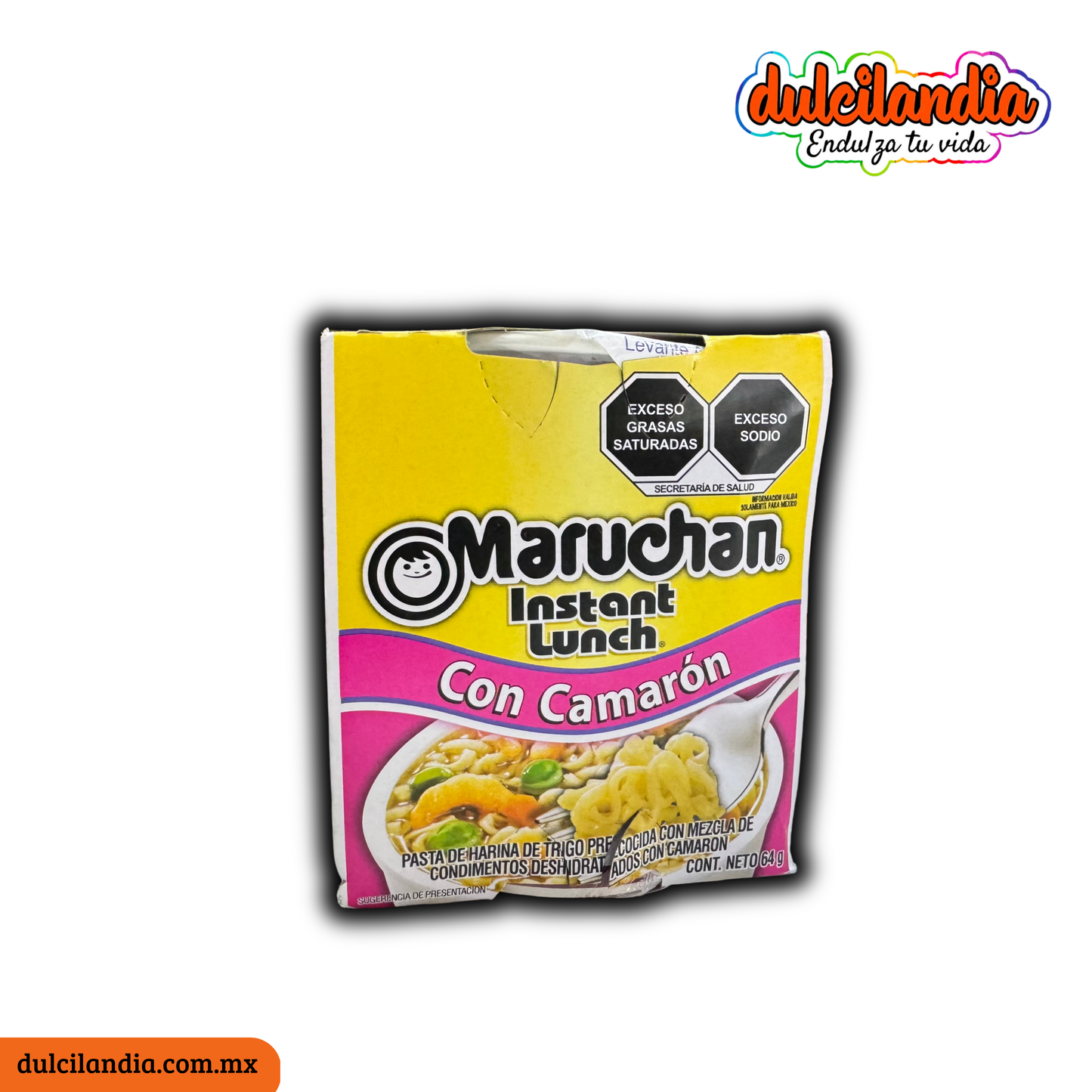 Sopa Instantánea con Camarón MARUCHAN Empaque 64g