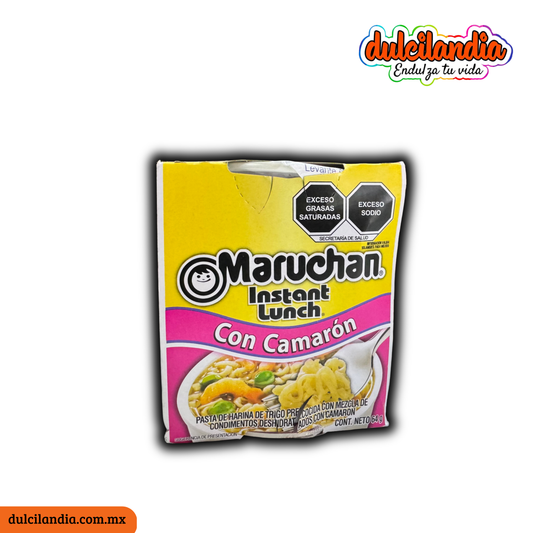 Sopa Instantánea con Camarón MARUCHAN Empaque 64g