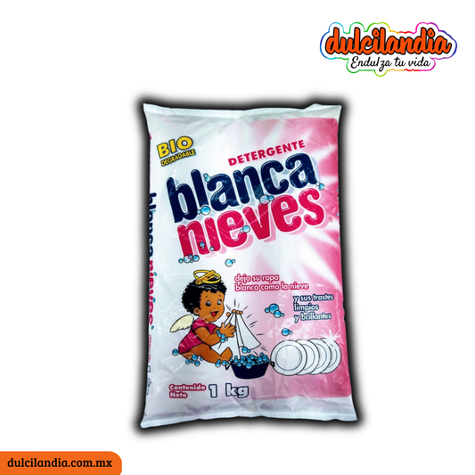 Jabón Detergente en Polvo BLANCA NIEVES Bolsa 1Kg