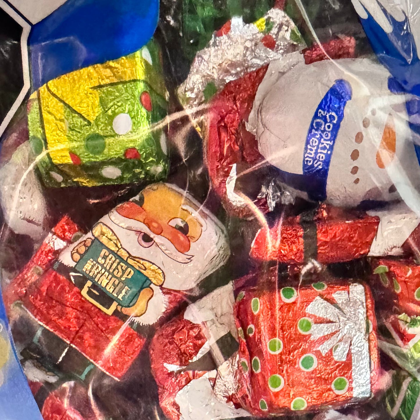 Chocolates Navideños Frosty Treats Figuras Surtidas PALMER Bolsa 500g