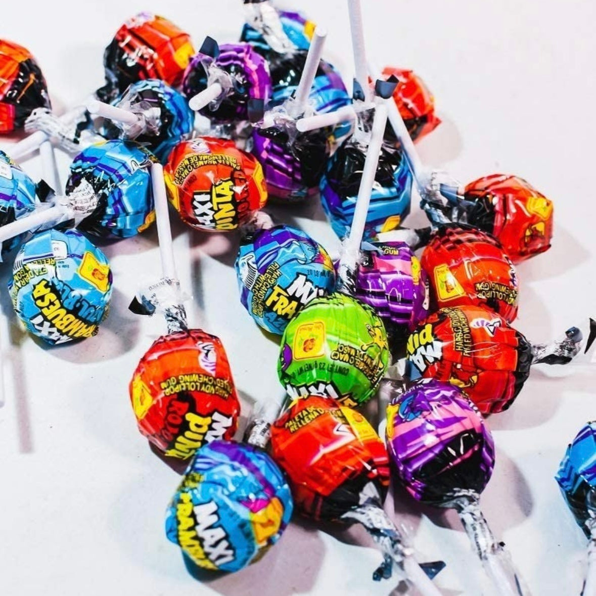 Paletas Maxi Pinta Colores Surtida 23g DE LA ROSA Bolsa c/50