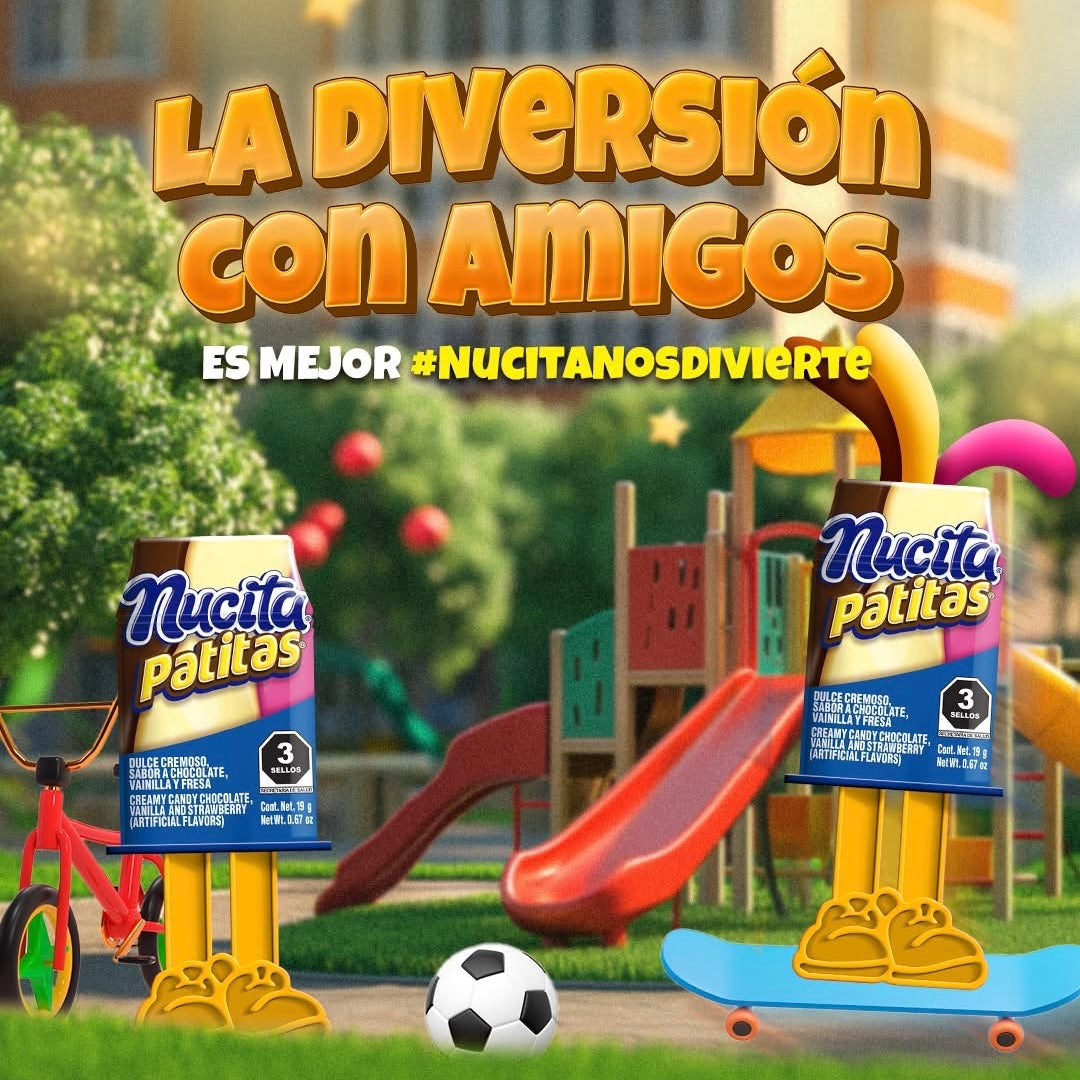 Nucita Patitas 19g NUTRESA Caja c/8