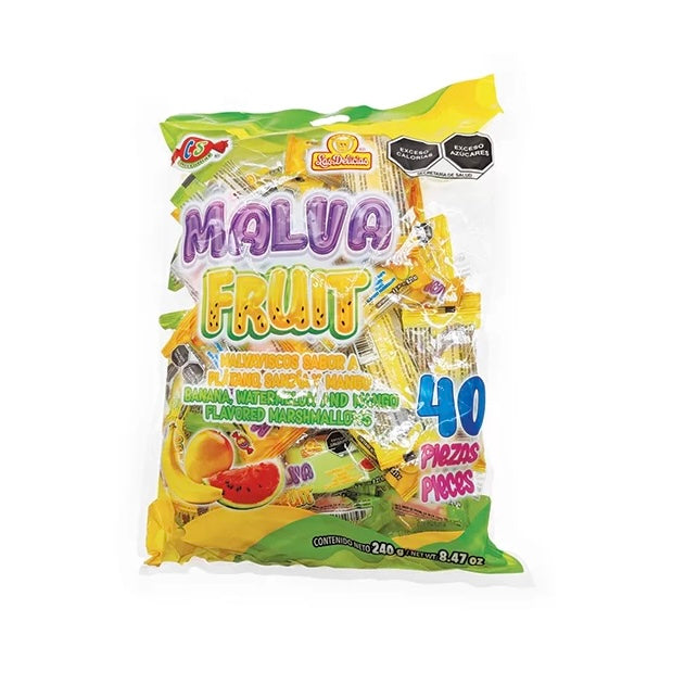 Malvaviscos / Bombones Malva Fruit Surtidos 6g LAS DELICIAS Bolsa c/40