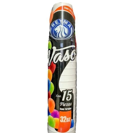 Vasos Térmicos 1LT 32oz REYMA Empaque c/15