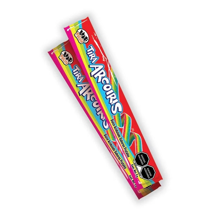 Caramelos Suaves Tira Arcoiris 9g PALOLA Exhibidor c/24