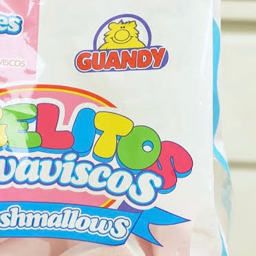 Bombones Malvaviscos Angelitos Estrella Súper Gigante GUANDY Bolsa 720g