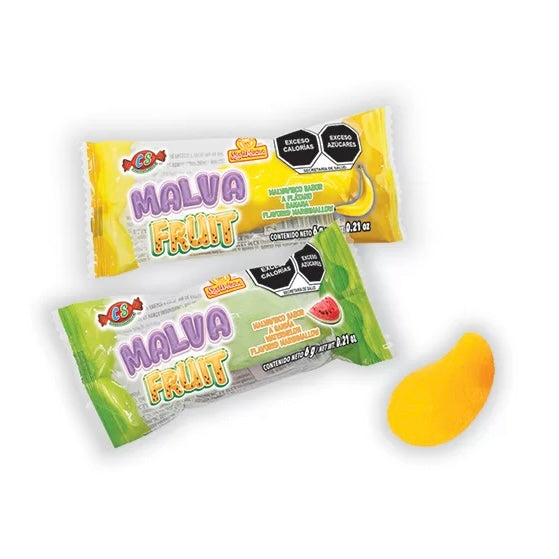 Malvaviscos / Bombones Malva Fruit Surtidos 6g LAS DELICIAS Bolsa c/40