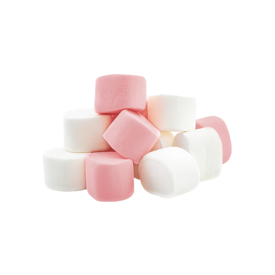 Bombones Malvaviscos Redondos Súper Gigante 28g DE LA ROSA Bolsa c/30