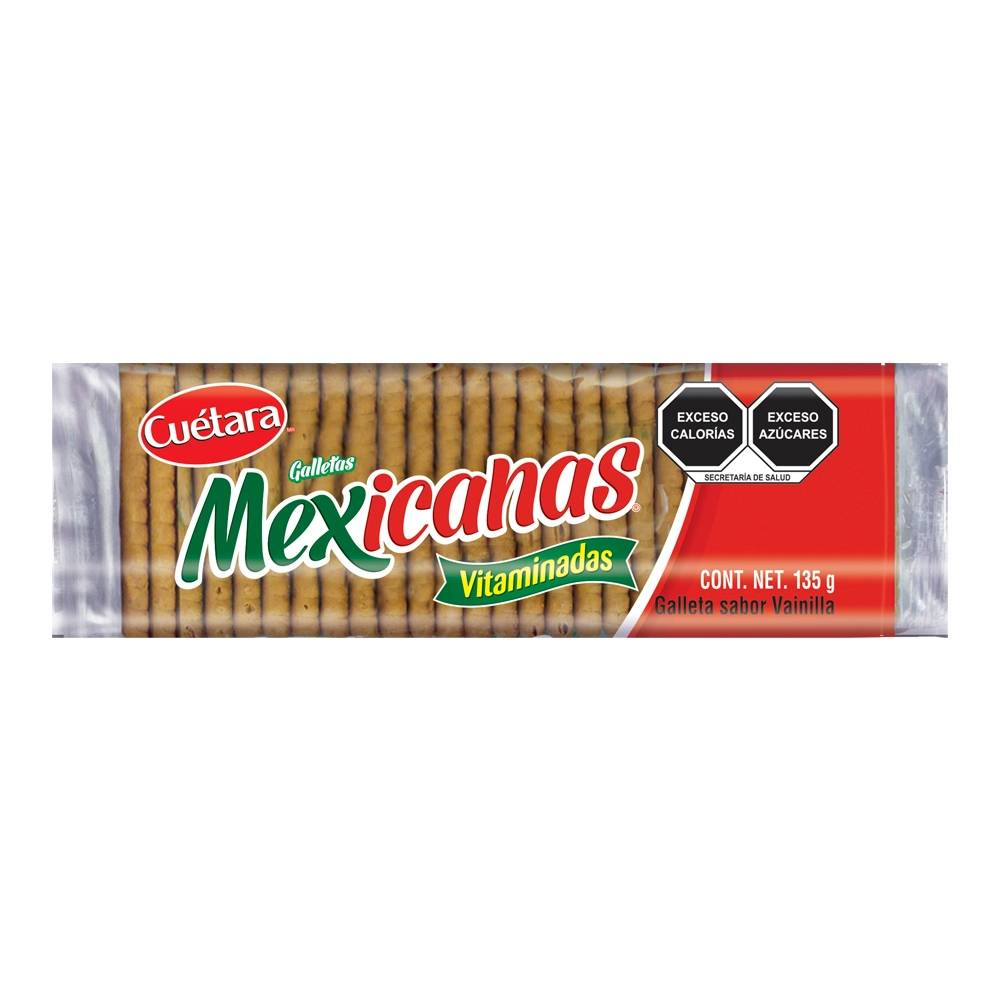 Galletas Mexicanas Vainilla CUÉTARA Empaque 135g