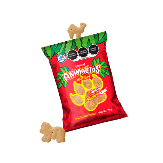 Galletas Animalitos Vainilla MARIBEL Bolsa 150g