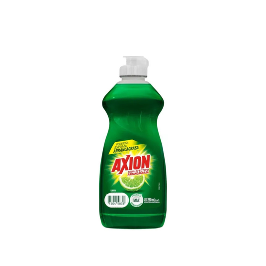Jabón Detergente Lavatrastes Líquido AXION Botella 280ml