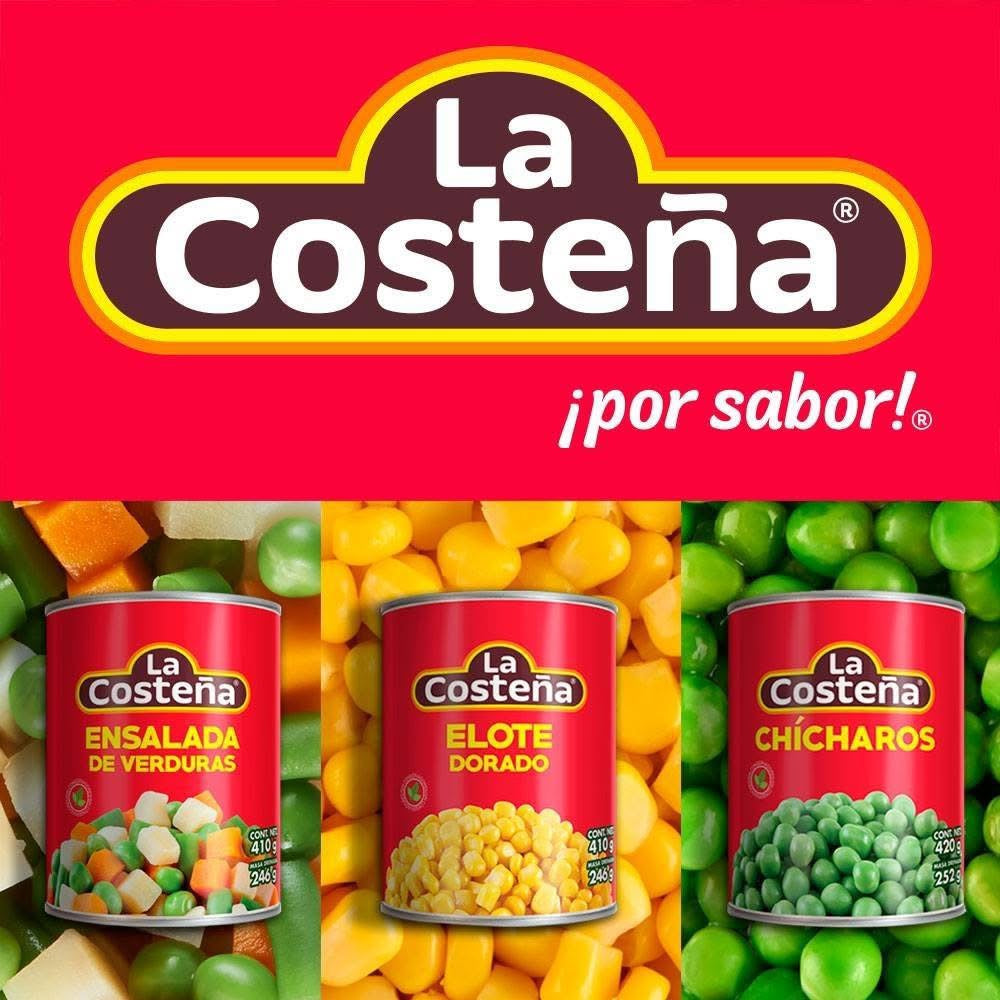 Chiles Nachos de Jalapeños LA COSTEÑA Lata 380g