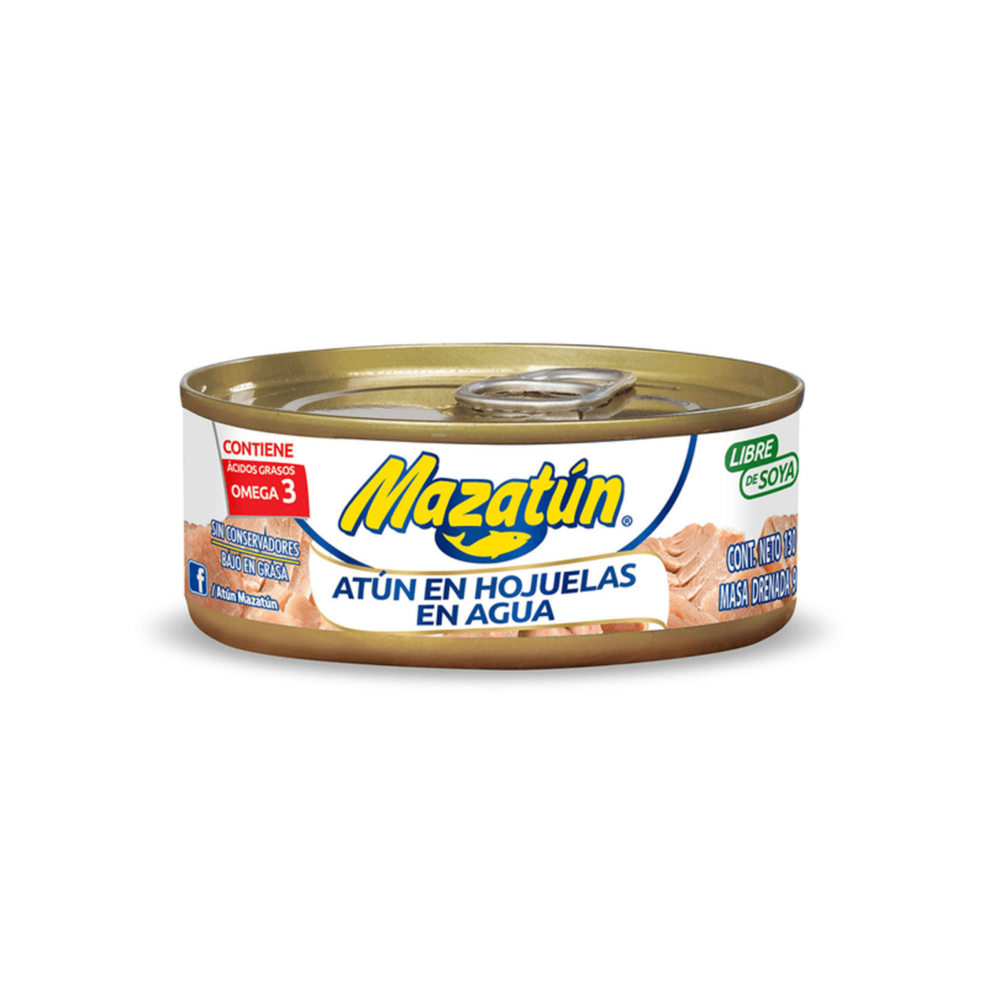 Atún en Agua MAZATÚN Lata 130g