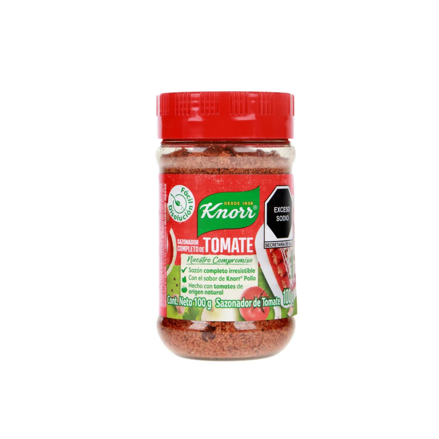 Sazonador Tomate KNORR Frasco 100g