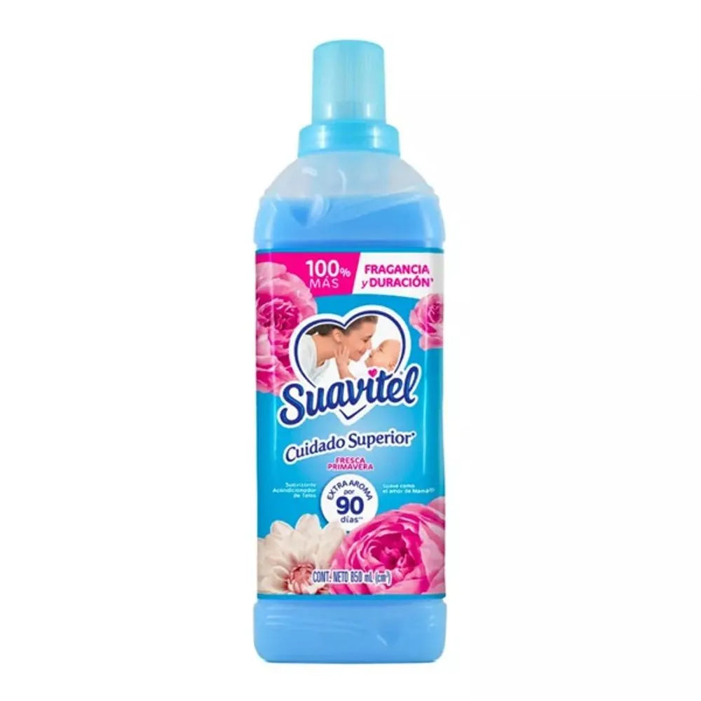 Suavizante de Telas Fresca Primavera SUAVITEL Botella 800ml