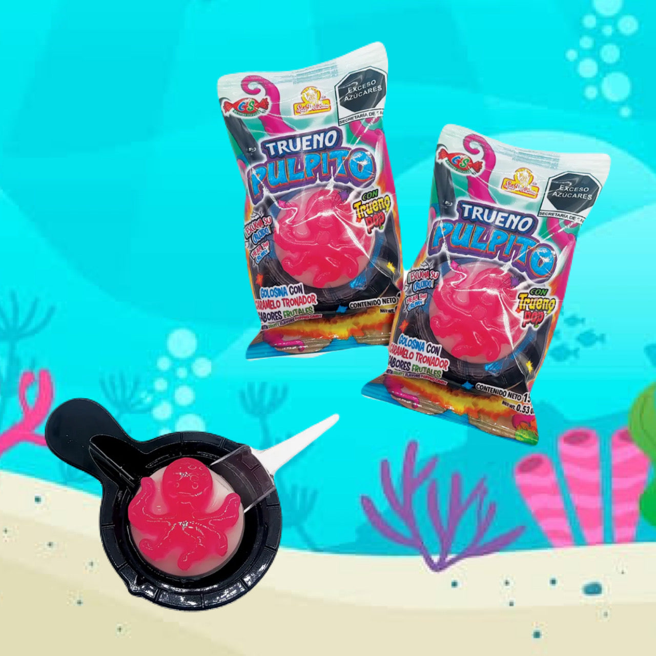 Trueno Pulpito LAS DELICIAS Caja c/24