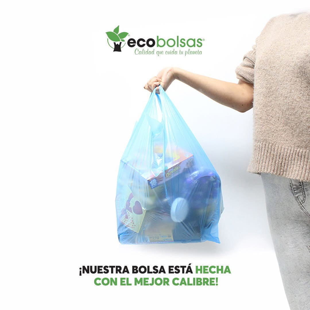 Bolsas Camiseta Mini 18x32cm Poliseda ECOBOLSAS Bolsa 1Kg