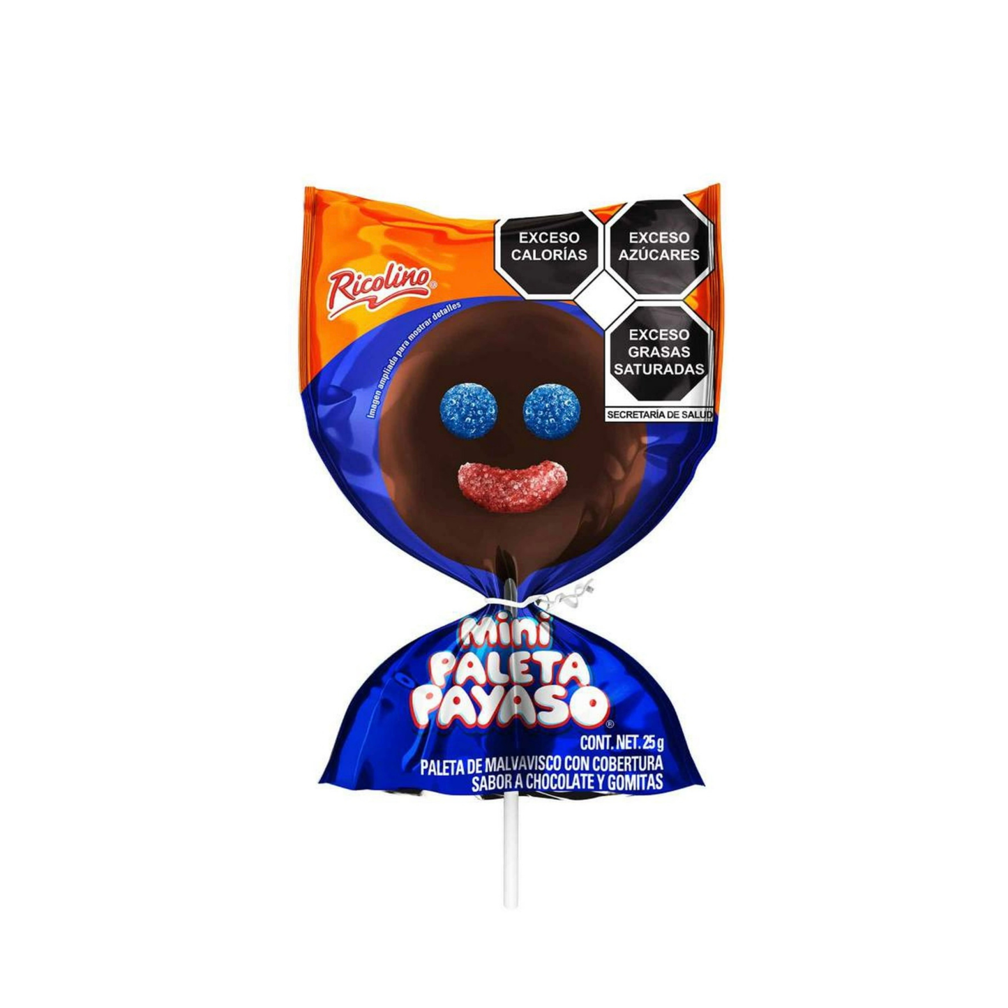 Paleta Payaso Mini 25g RICOLINO Caja c/15