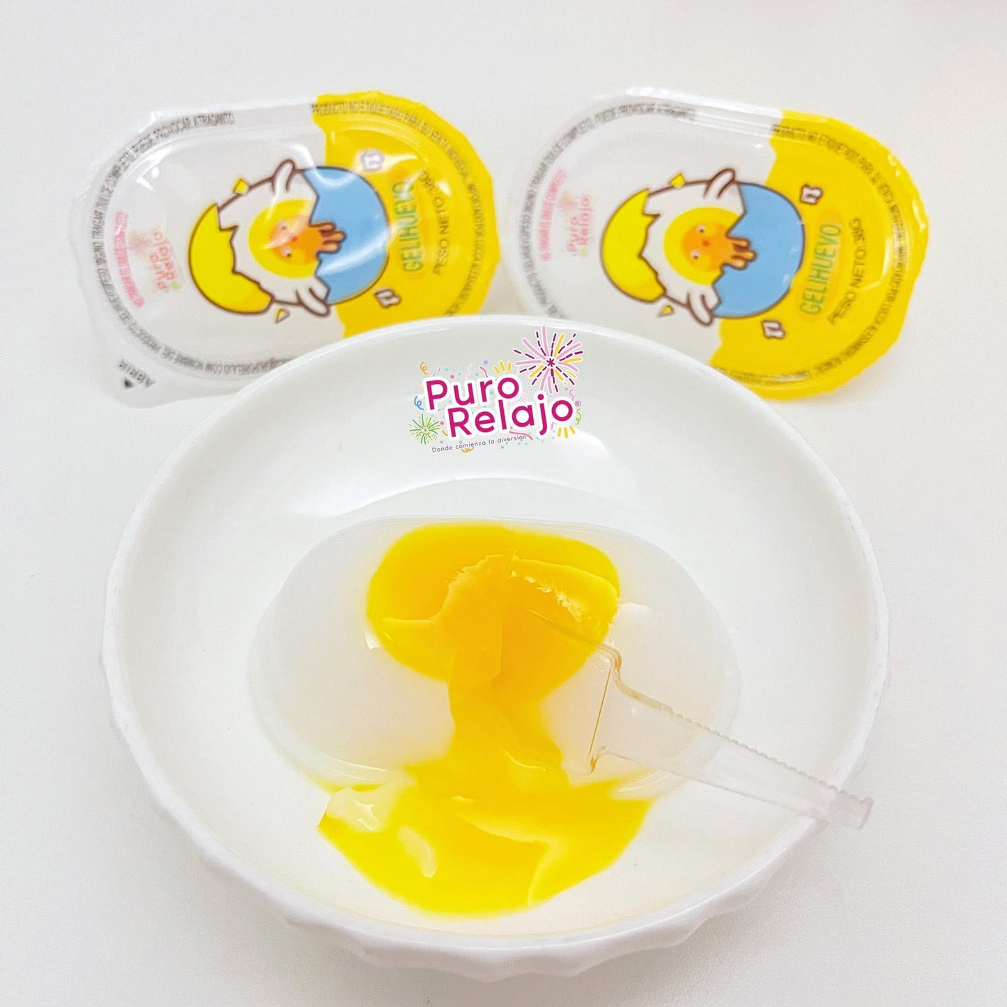 Gelatinas Gelihuevo 38g PURO RELAJO Exhibidor c/30