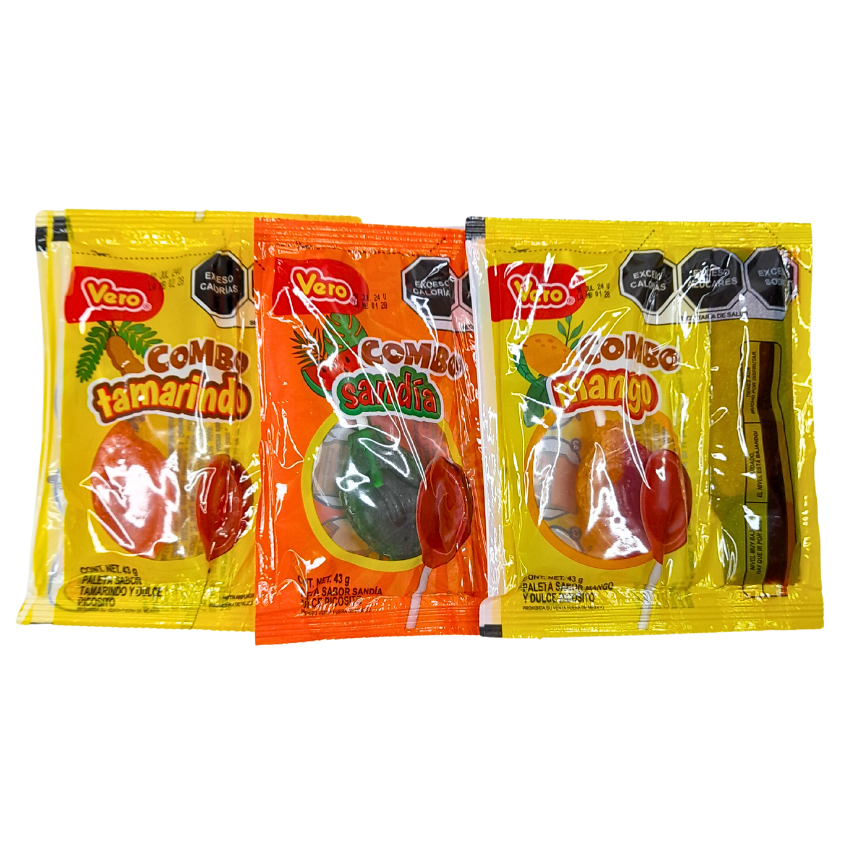 Paletas Combo Vero Surtidas 43g VERO Tira c/10