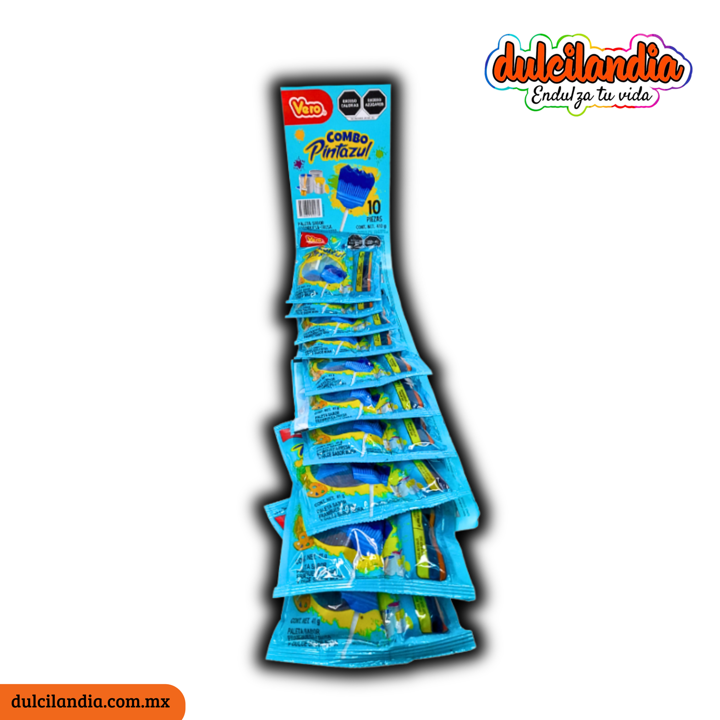 Paletas Combo Pintazul 41g VERO Tira c/10