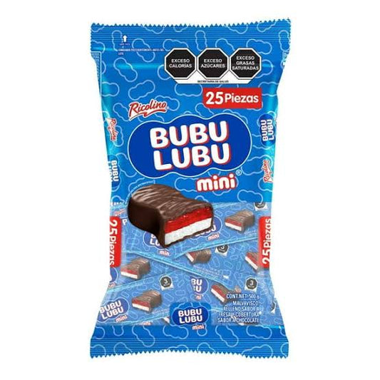 Mini Bubu Lubu 20g RICOLINO Bolsa c/25