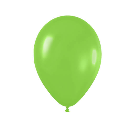 Globos #9 Verde Claro PARTY COLORS Bolsa c/50