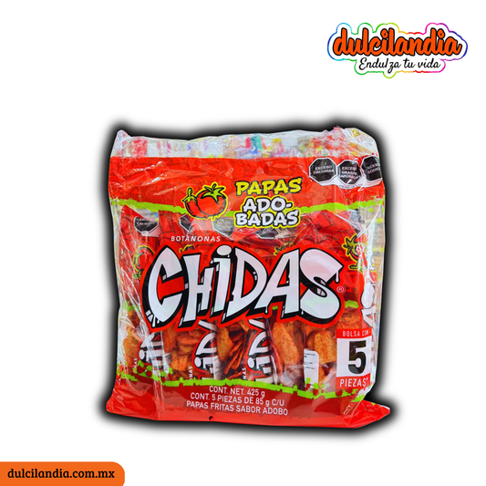 Chidas Papas Adobadas 85g GONAC Bolsa c/5