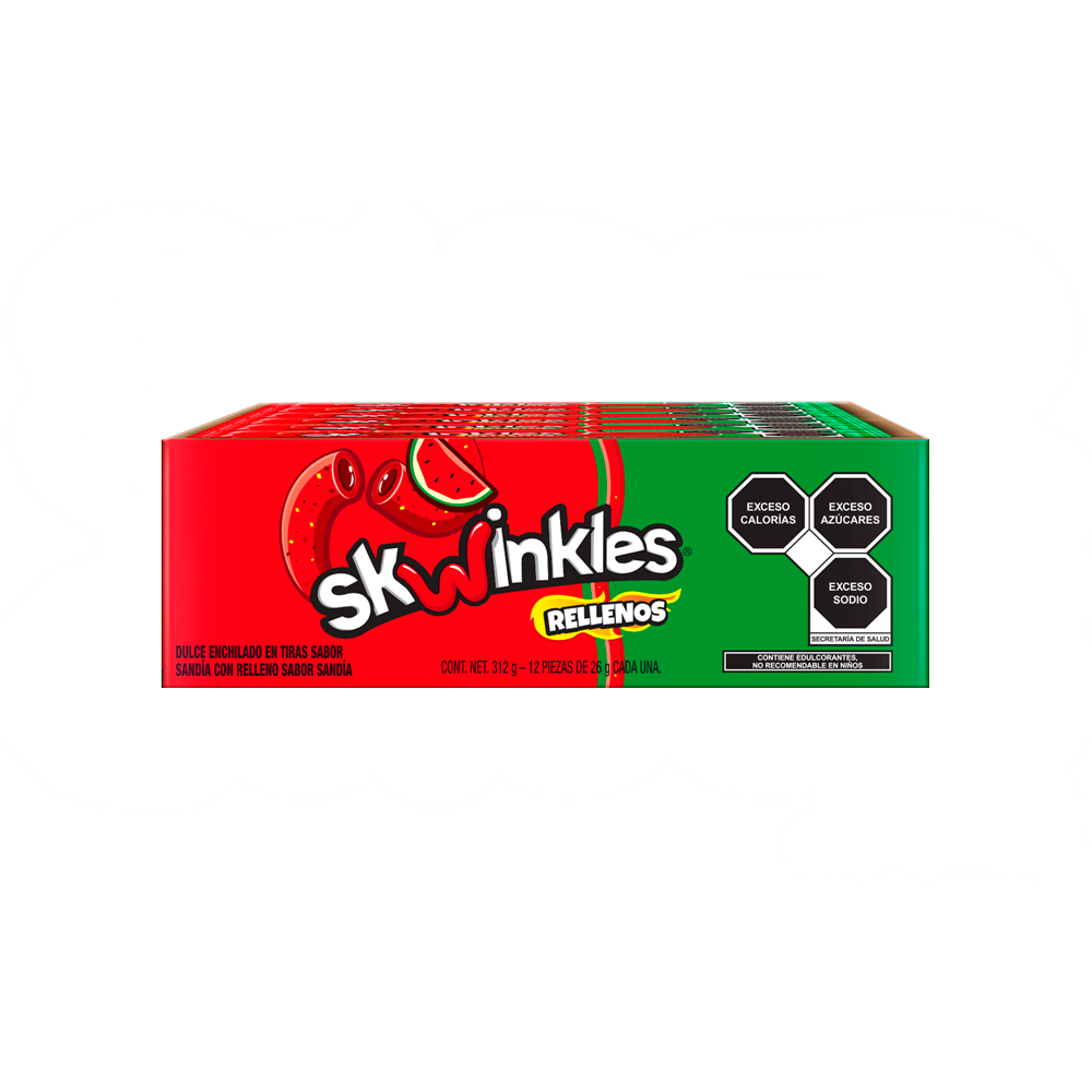 Skwinkles Rellenos Sandía 26g MARS Caja c/12