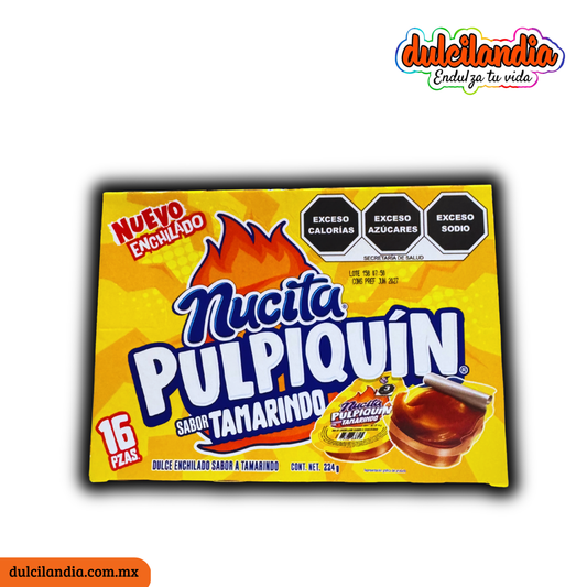 Nucita Pulpiquín Tamarindo 14g NUTRESA Caja c/16