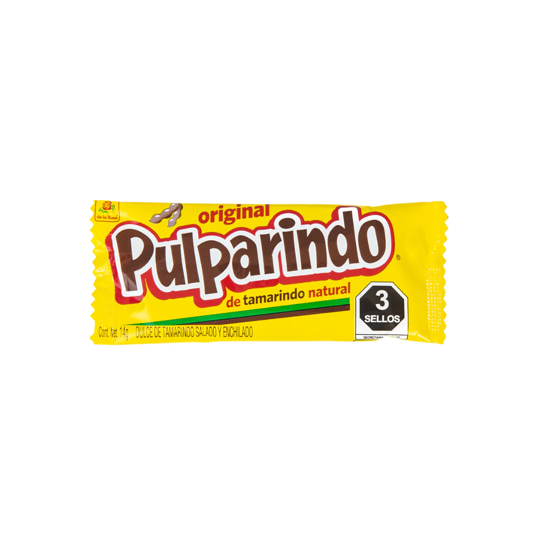 Pulparindo Original 14g DE LA ROSA Caja c/20