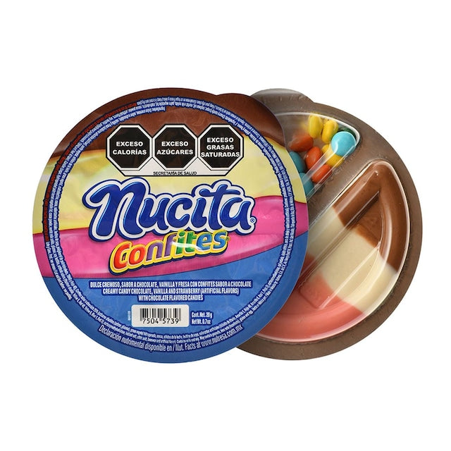 Nucita Confites Trisabor 20g NUTRESA Caja c/12
