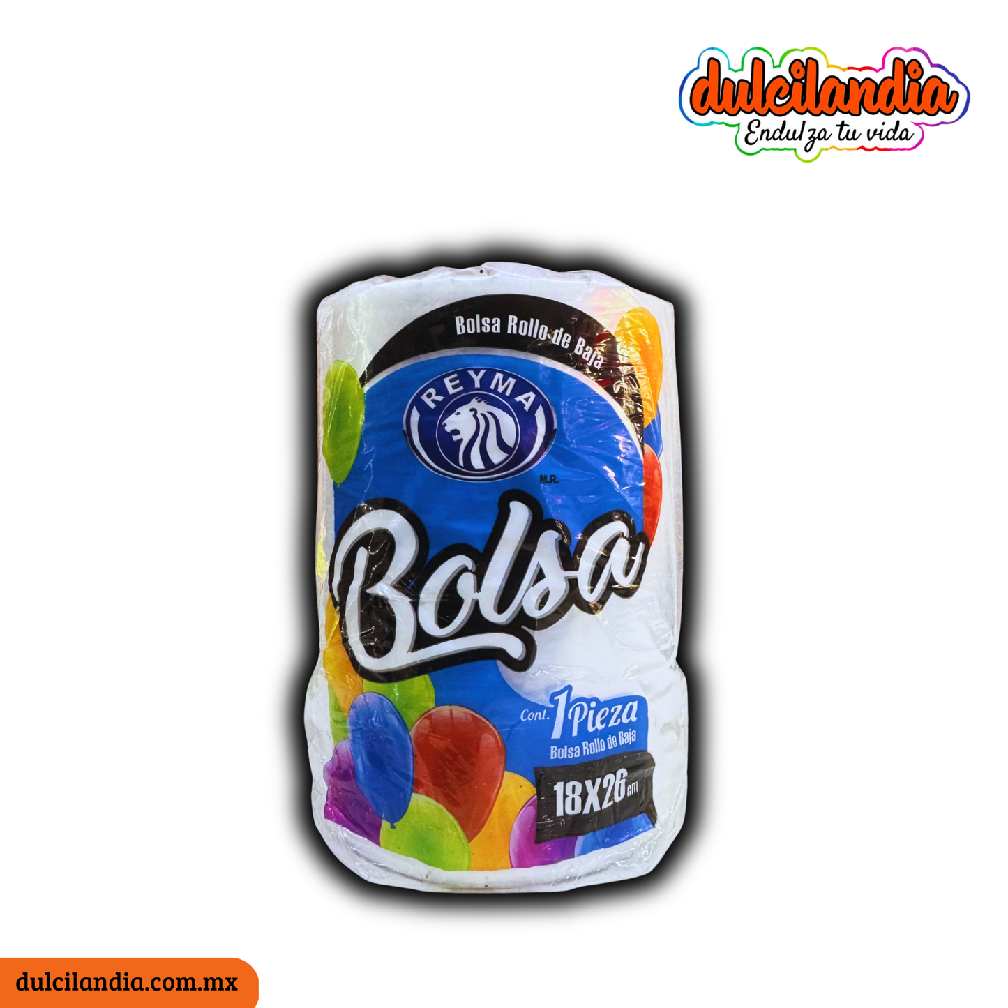 Bolsas Rollo 18x26 (500g) Transparente REYMA (Precio x Kg)