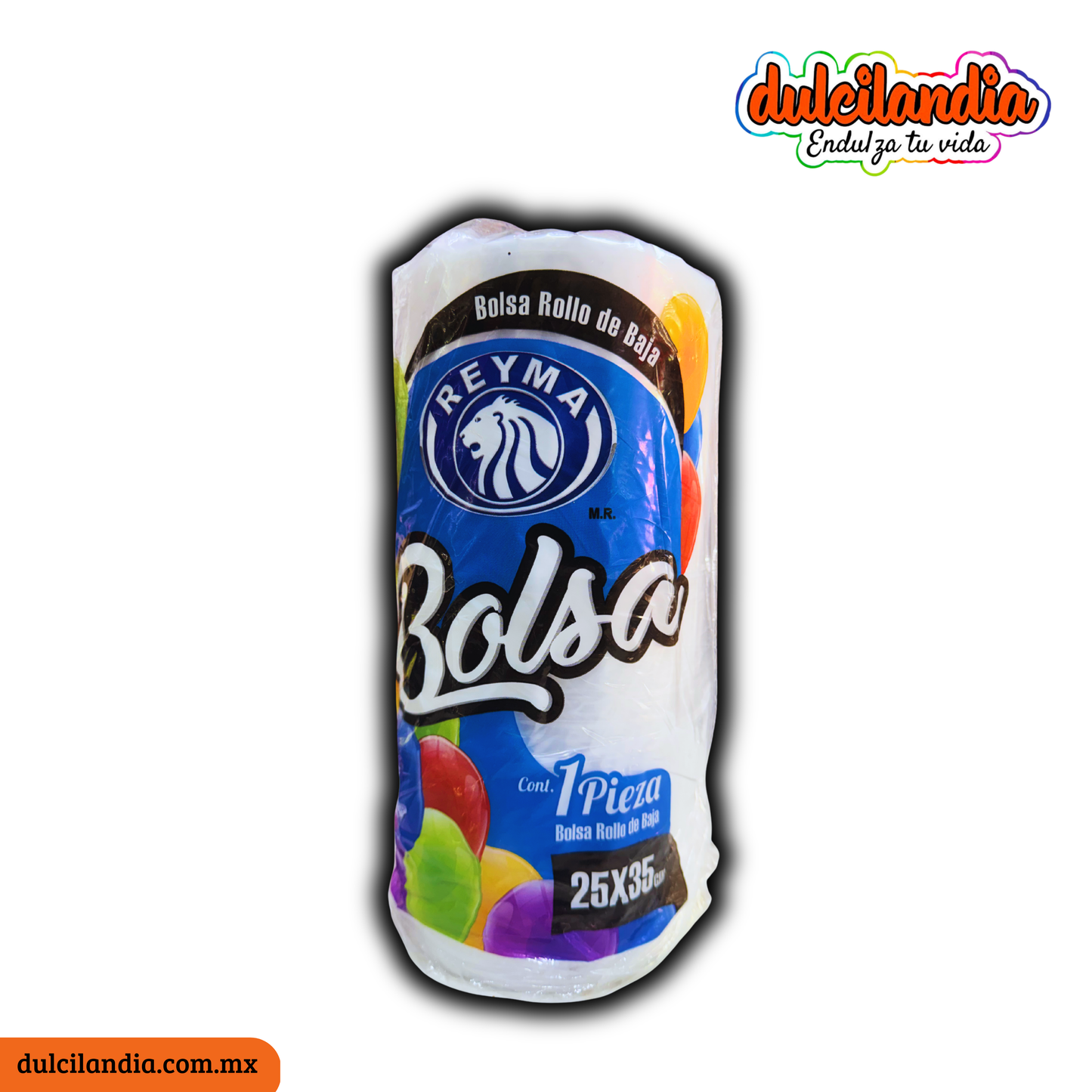 Bolsas Rollo 25x35 (2Kg) Transparente REYMA (Precio x Kg)
