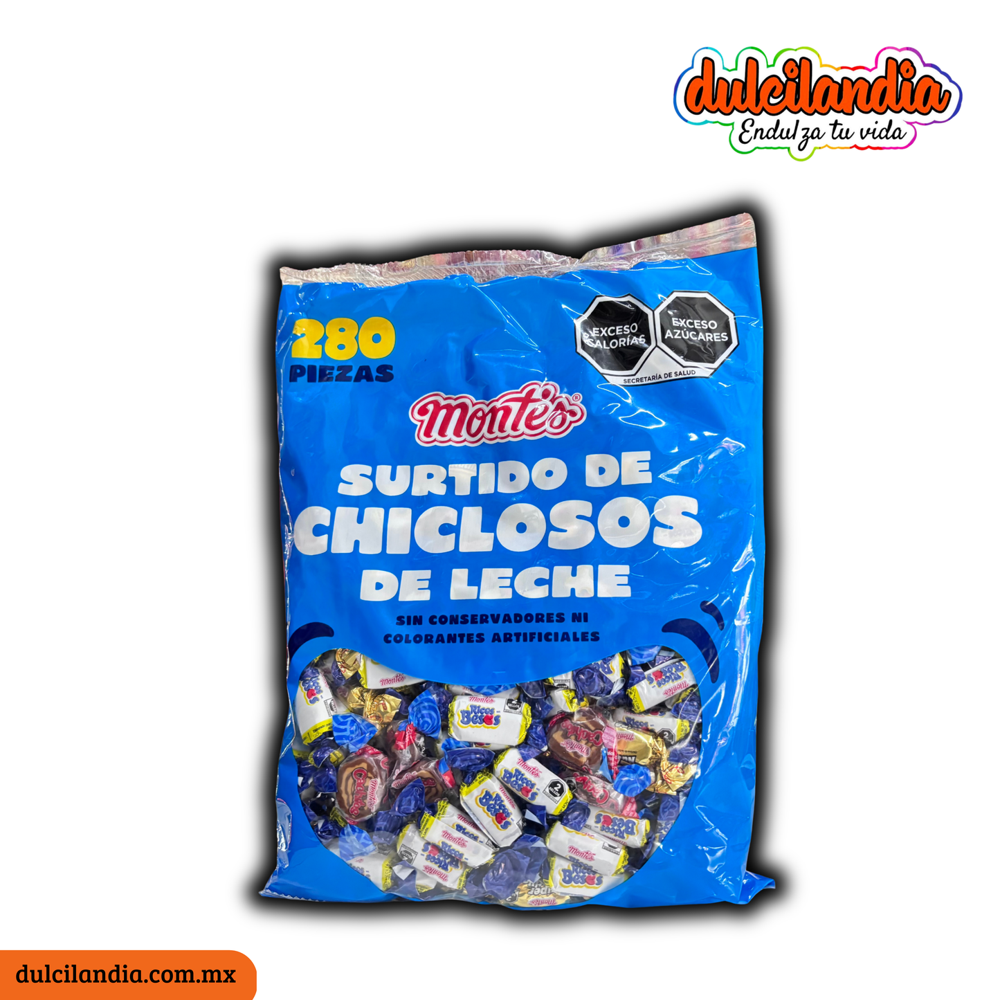 1 Promo Surtido de Chiclosos MONTES Bolsa c/280
