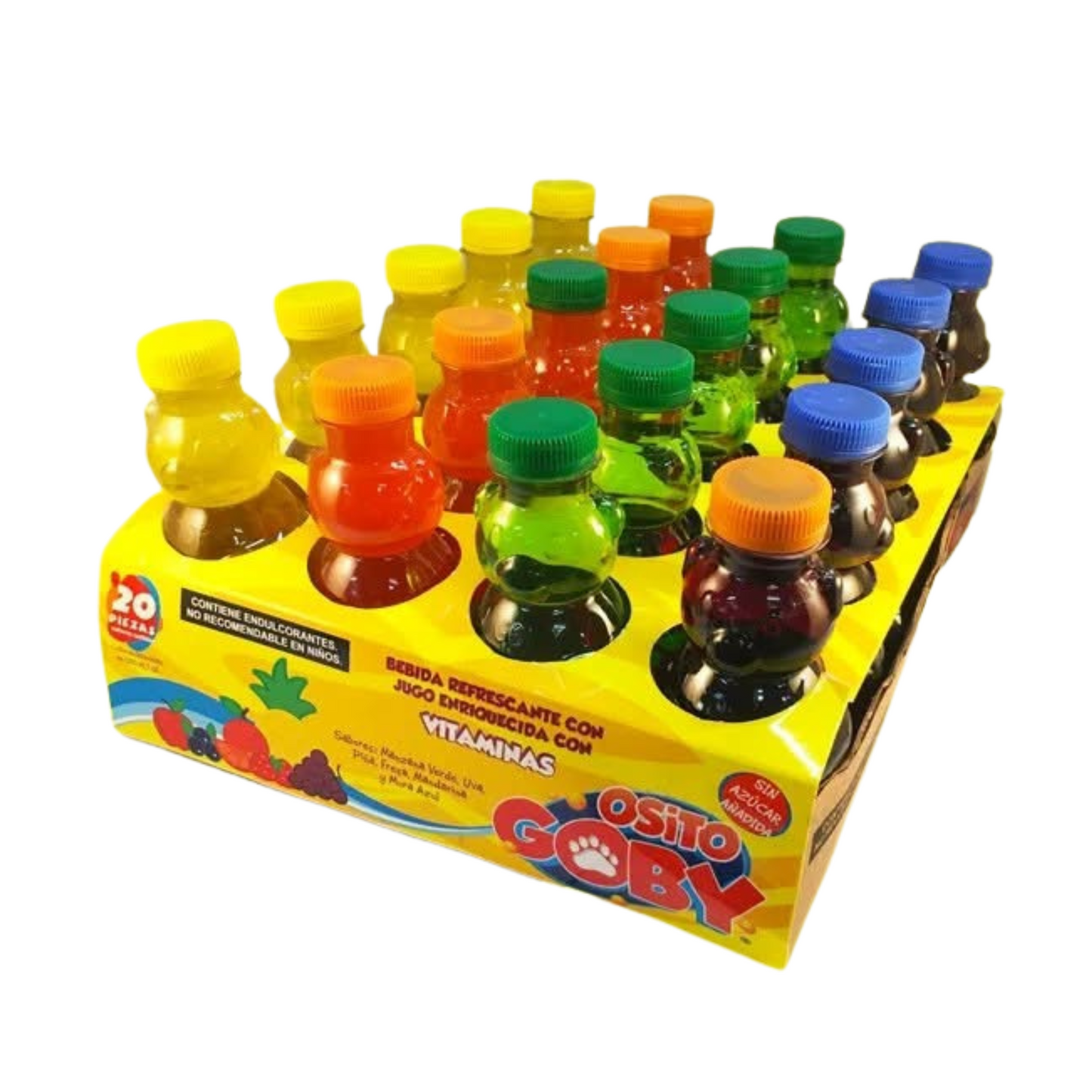 1 Promo Jugos Osito GOBY 190ml Charola C/20