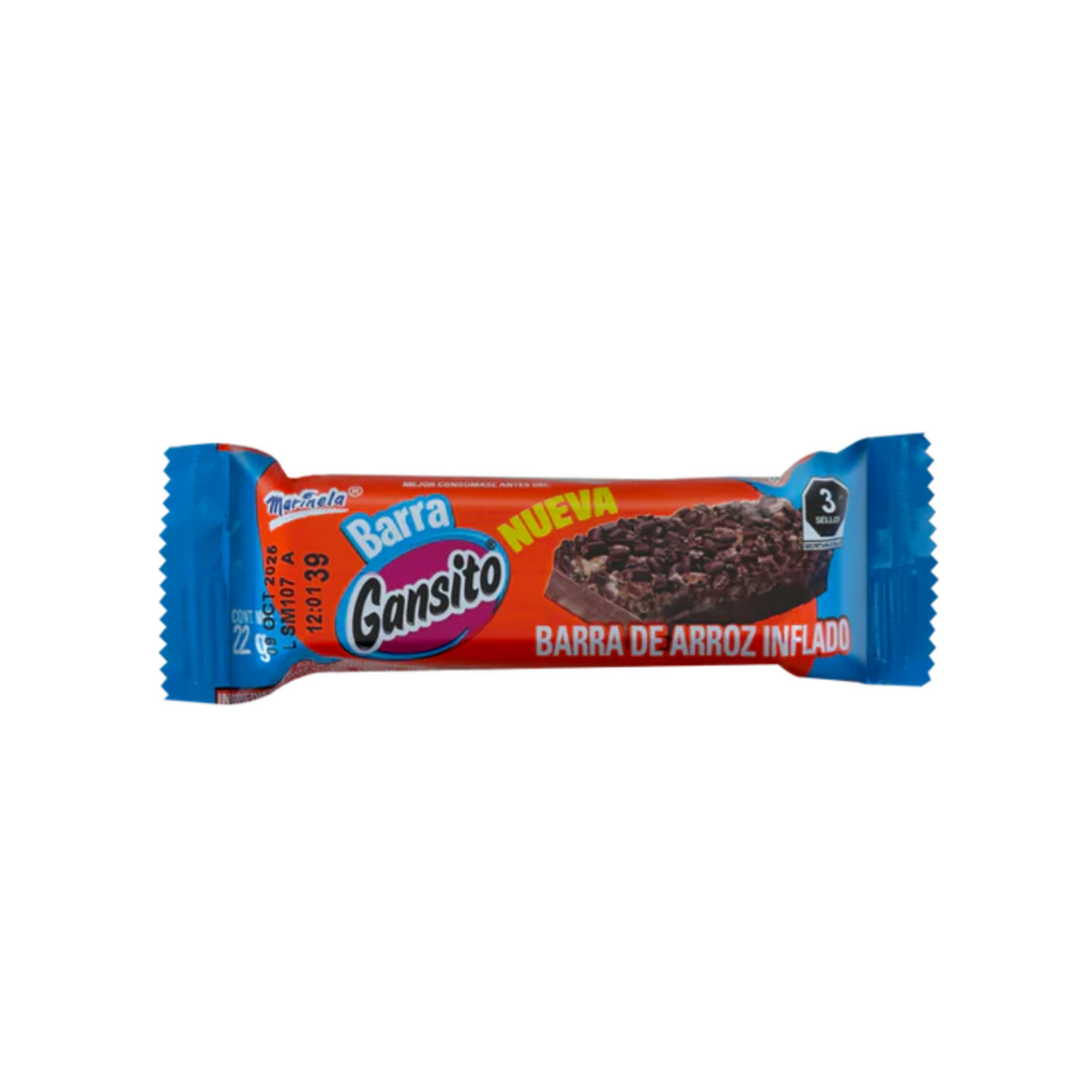 Barras Gansito 22g MARINELA Bolsa c/10