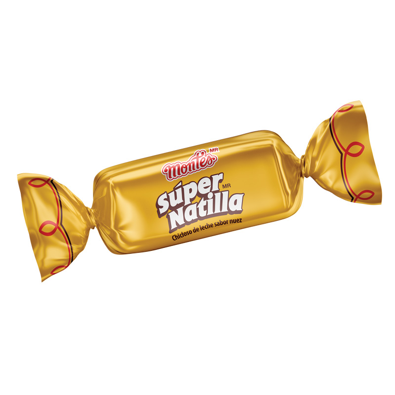 Caramelos Súper Natilla 4.7g MONTES Bolsa c/100