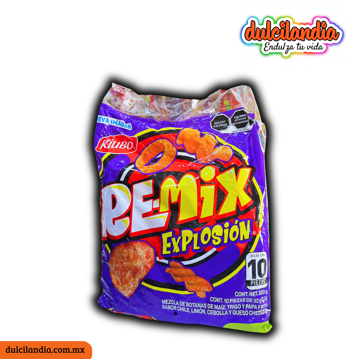 Re-mix Explosión 32g KIUBO Bolsa c/10