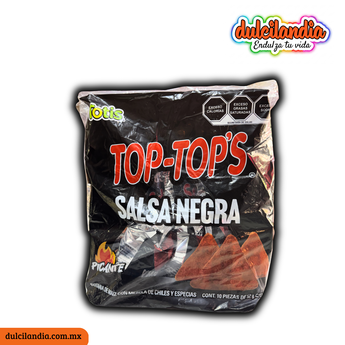 Top-Top’s Salsa Negra 52g TOTIS Bolsa c/10