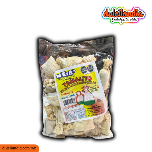 Dulces de Tamarindo Tamalito 20g M’EZA Bolsa c/20