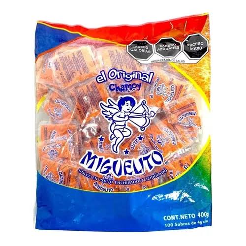 Chamoy Polvo Sobres 4g MIGUELITO Bolsa c/100