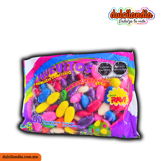 Huevitos Merengue Confitado 6.8g RAVI Bolsa c/100