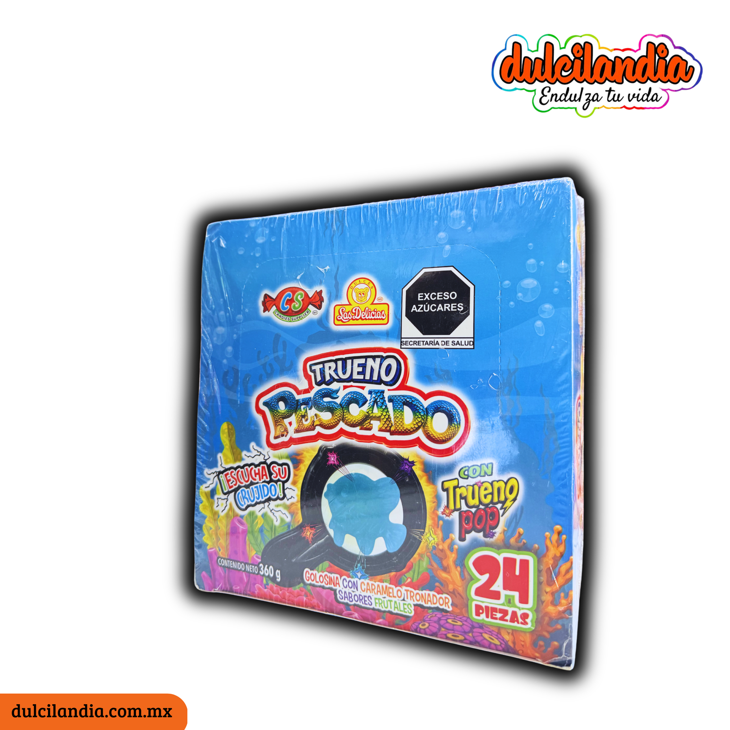 Trueno Pescado LAS DELICIAS Caja c/24