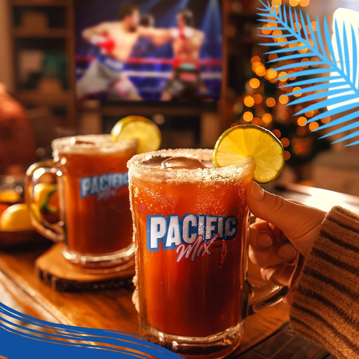 Coctel de Tomate y Almeja PACIFIC MIX CLAM Botella 1Lt