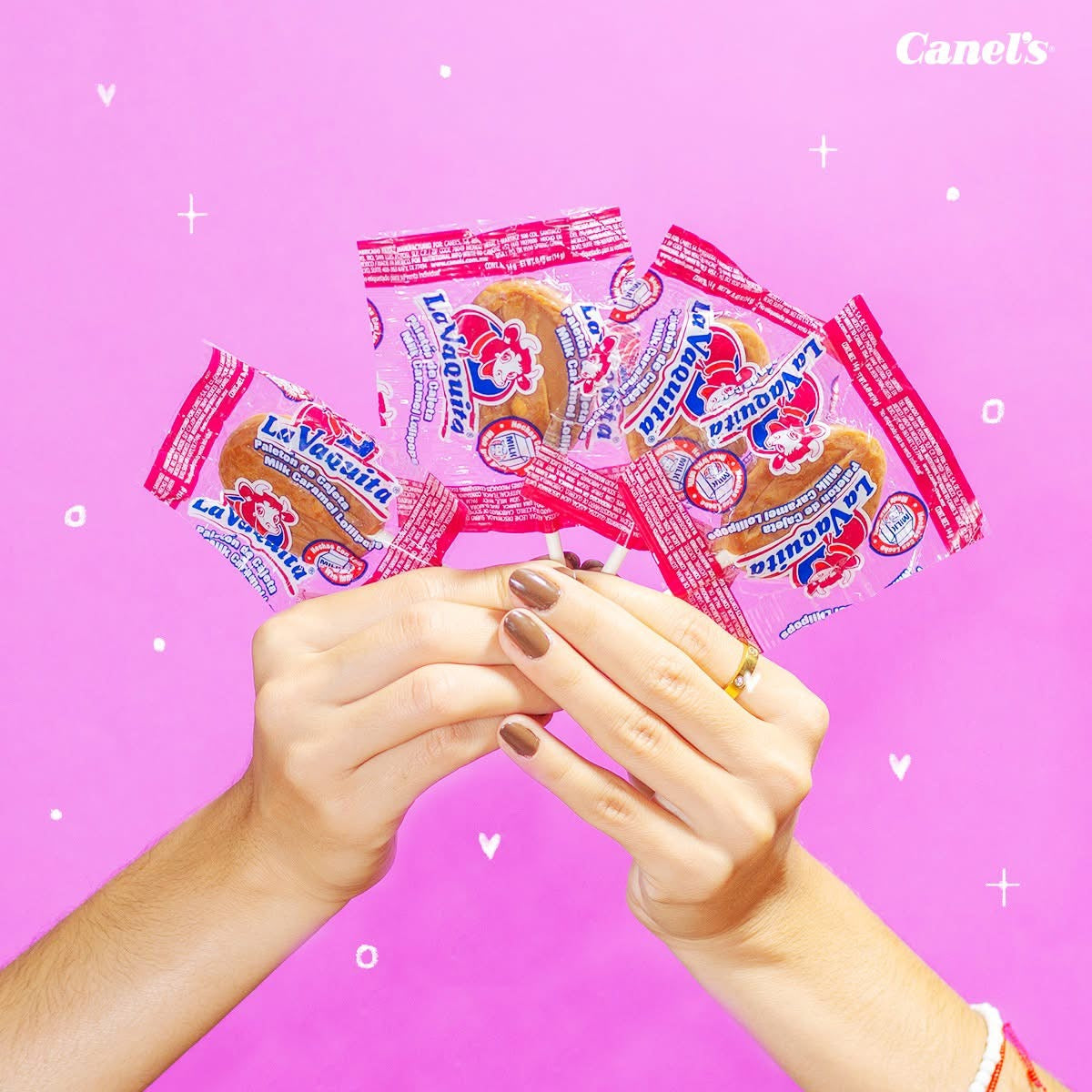 Paletas de Cajeta Paletón 14g LA VAQUITA Tira c/10