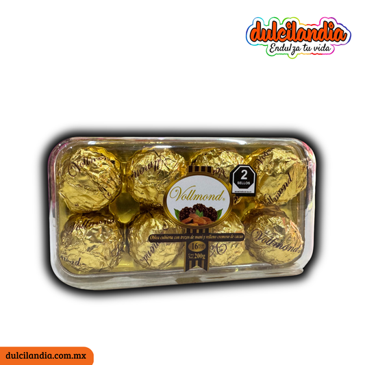 Chocolates Rellenos 12.5g VOLLMOND Estuche c/16